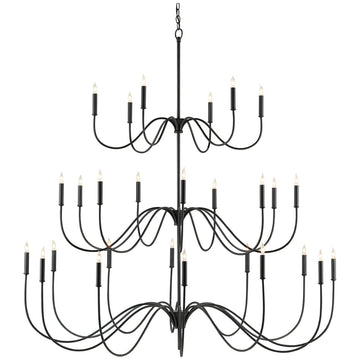 Currey and Company Tirrell Large Chandelier