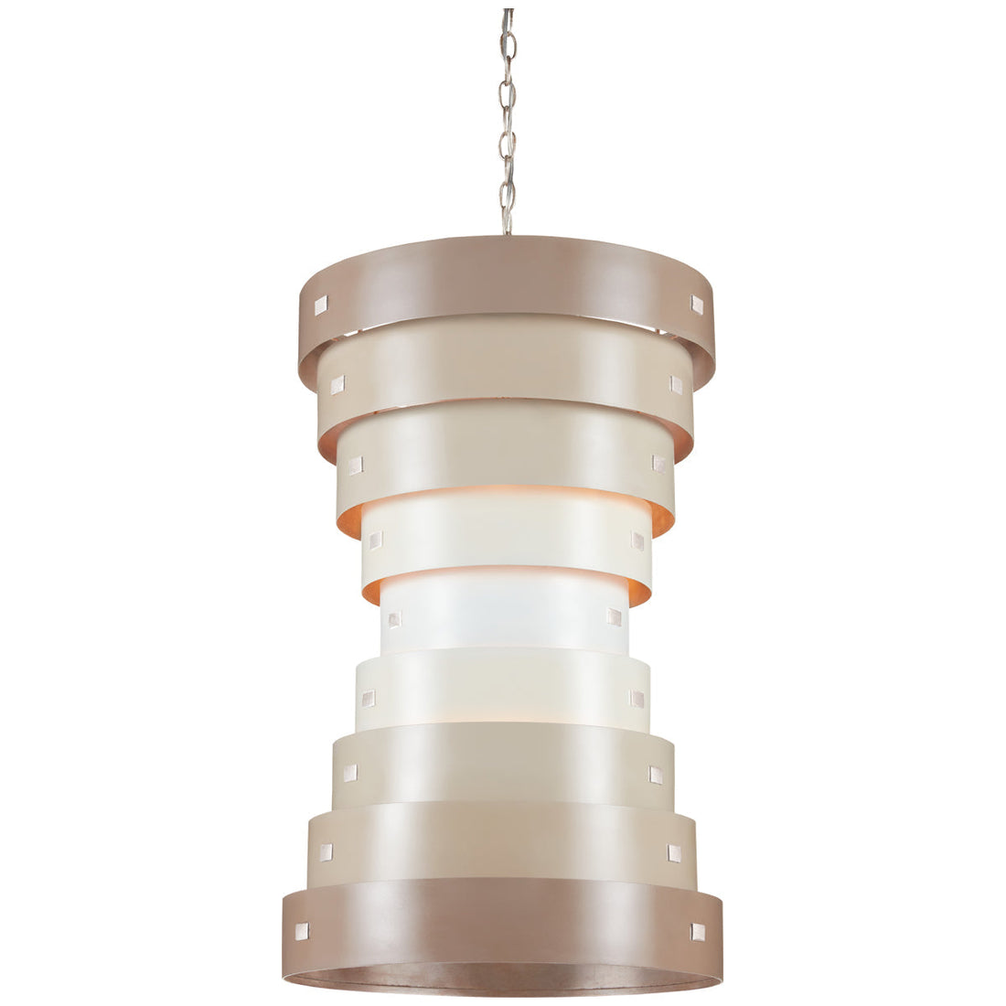 Currey and Company Graduation Small Chandelier