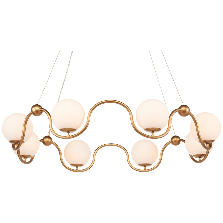 Currey and Company Equilibrium Chandelier