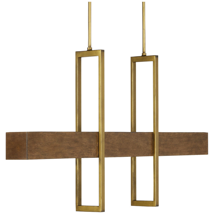 Currey and Company Tonbridge Linear Chandelier