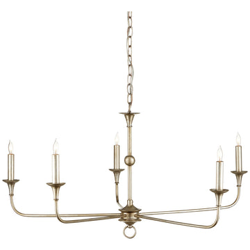 Currey and Company Nottaway Champagne Small Chandelier