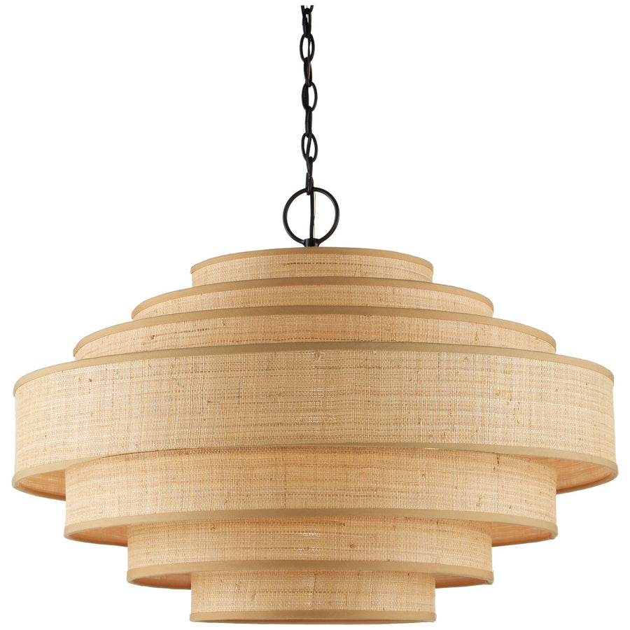 Currey and Company Maura Natural Chandelier