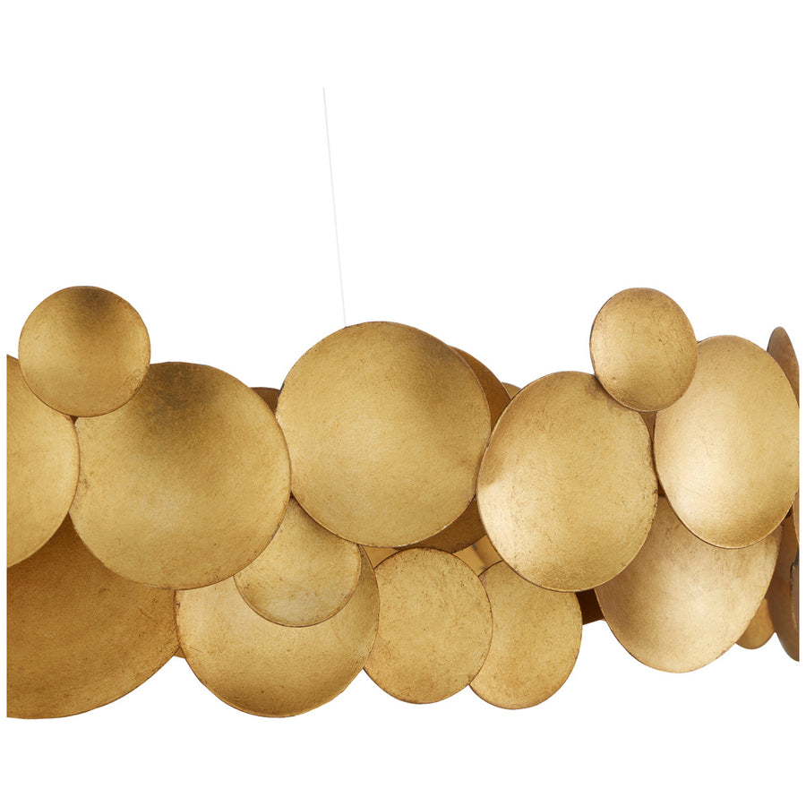 Currey and Company Lavengro Gold Chandelier
