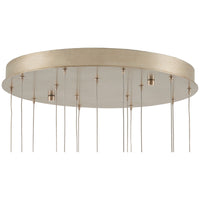 Currey and Company Beehive Round 15-Light Multi-Drop Pendant