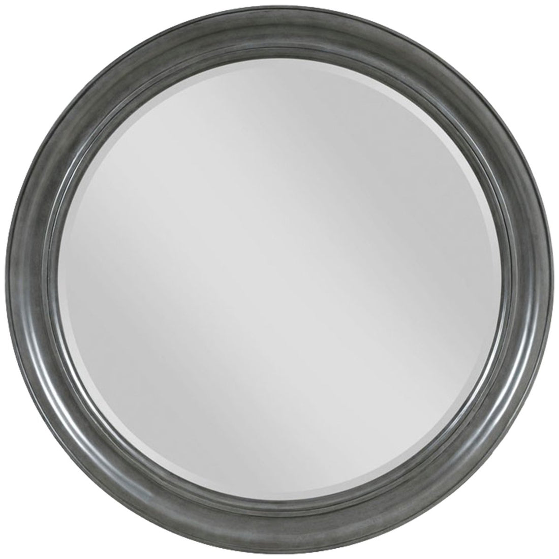 Woodbridge Furniture Round Mirror - Charcoal