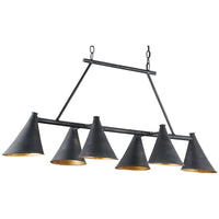 Currey and Company Culpepper Rectangular Chandelier