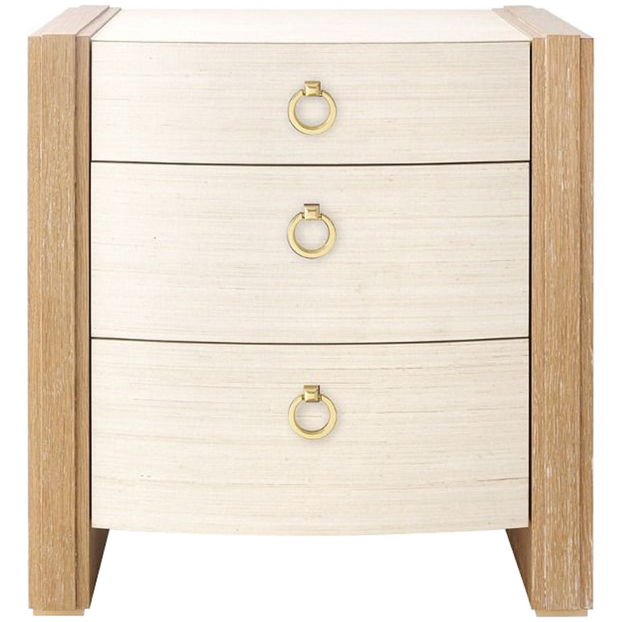 Villa & House Albert 3-Drawer Side Table with Benedict Ring Pull