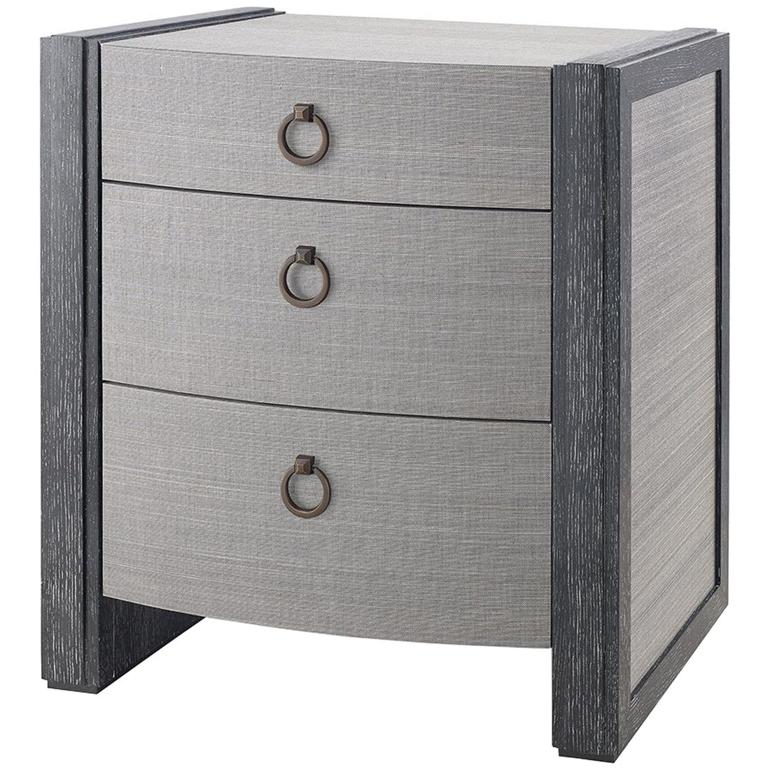 Villa & House Albert 3-Drawer Side Table with Benedict Ring Pull