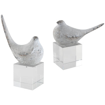 Uttermost Better Together Bird Sculptures, 2-Piece Set