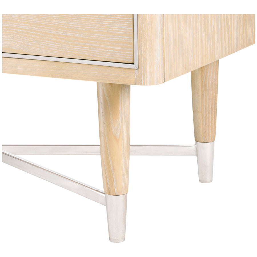 Villa & House Adrian 2-Drawer Side Table with Kelley Pull