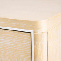Villa & House Adrian 2-Drawer Side Table with Owen Pull
