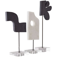 Arteriors Uri Sculptures, 3-Piece Set