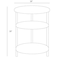 Arteriors Percy Side Table