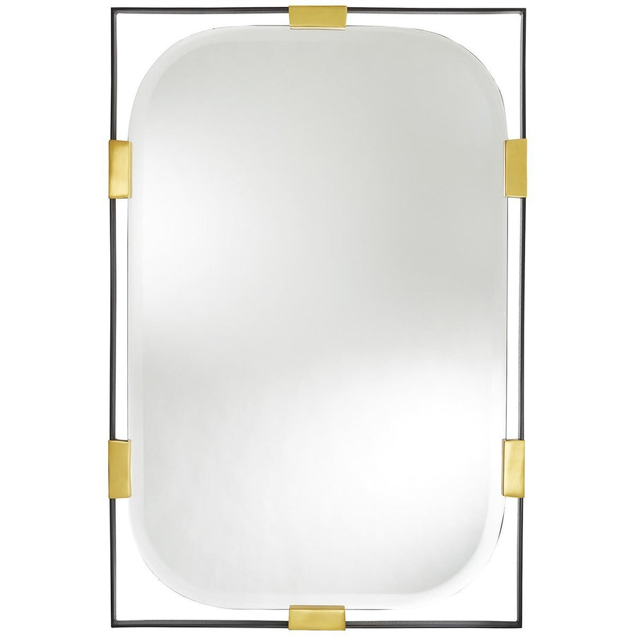 Arteriors Frankie Rectangular Mirror - Gold