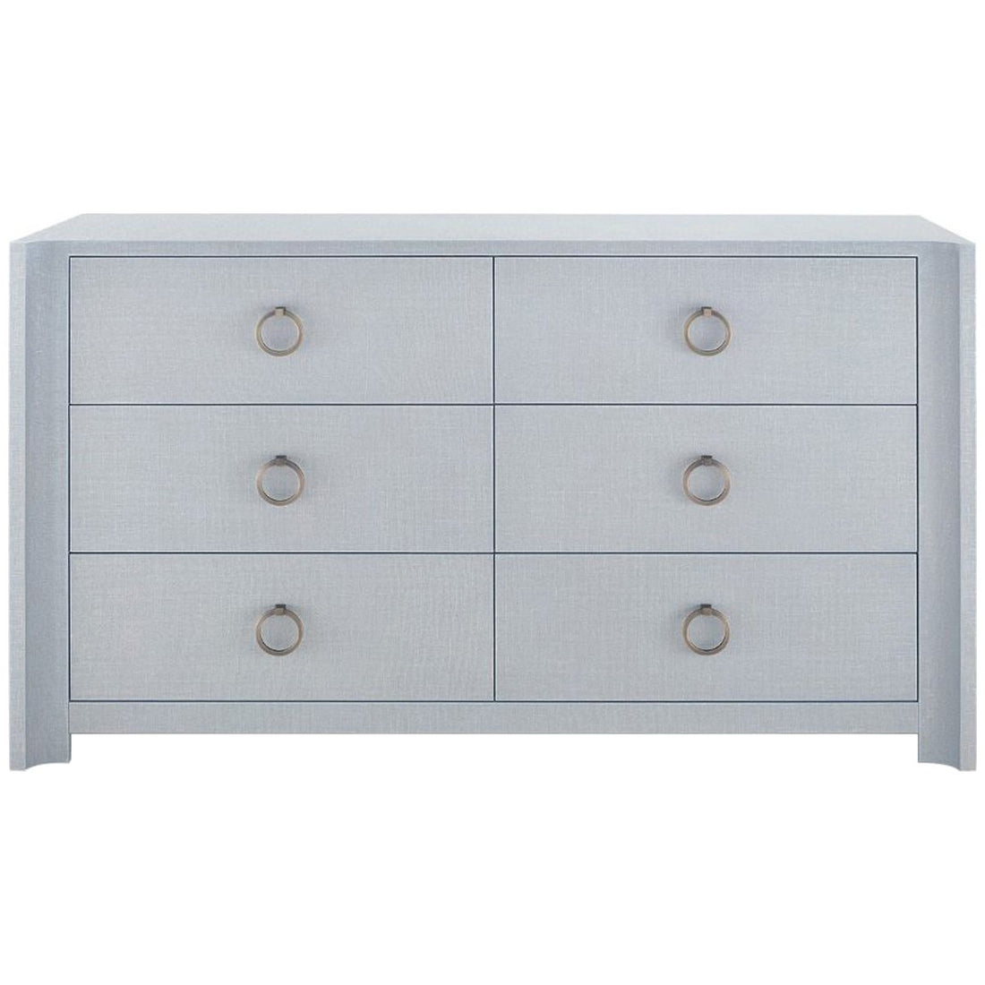 Villa & House Audrey Extra Large 6-Drawer Dresser with Owen Pull