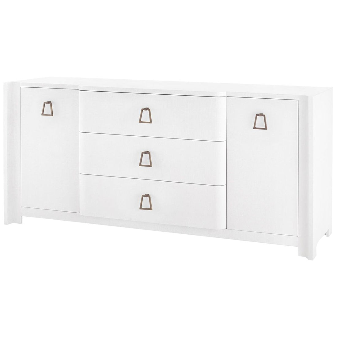 Villa & House Audrey 3-Drawer 2-Door Cabinet with Kelley Pull