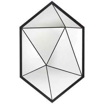Theodore Alexander Alexa Hampton Vlad Hexagonal Wall Mirror