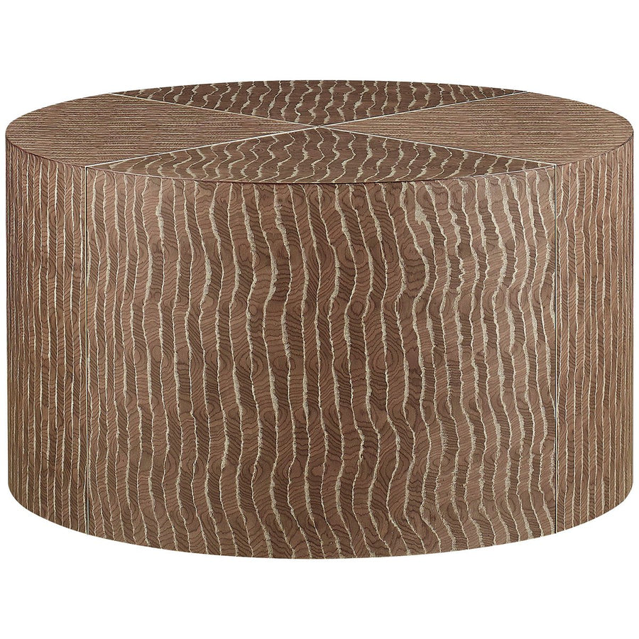 Baker Furniture Cylindrical Cocktail Table BAA3254