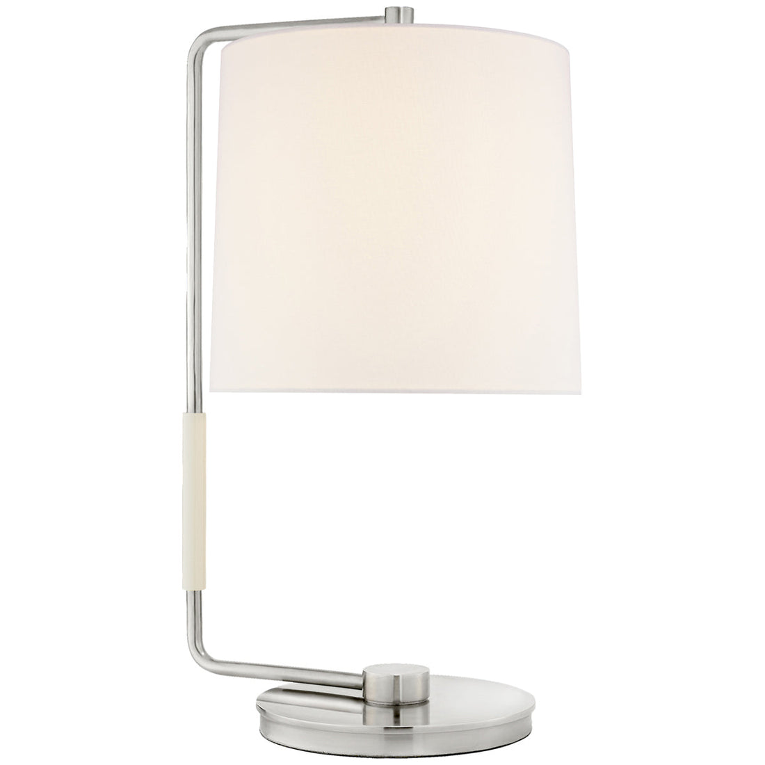 Visual Comfort Swing Table Lamp with Linen Shade