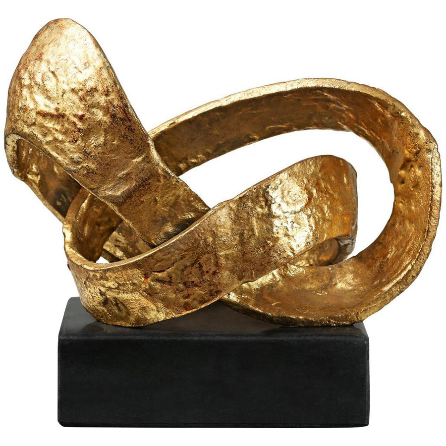 Bungalow 5 Demi Statue in Gold