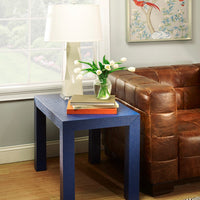 Bungalow 5 Parsons Side Table in Navy