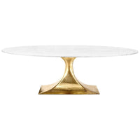 Villa & House Stockholm 95-Inch Oval Dining Table