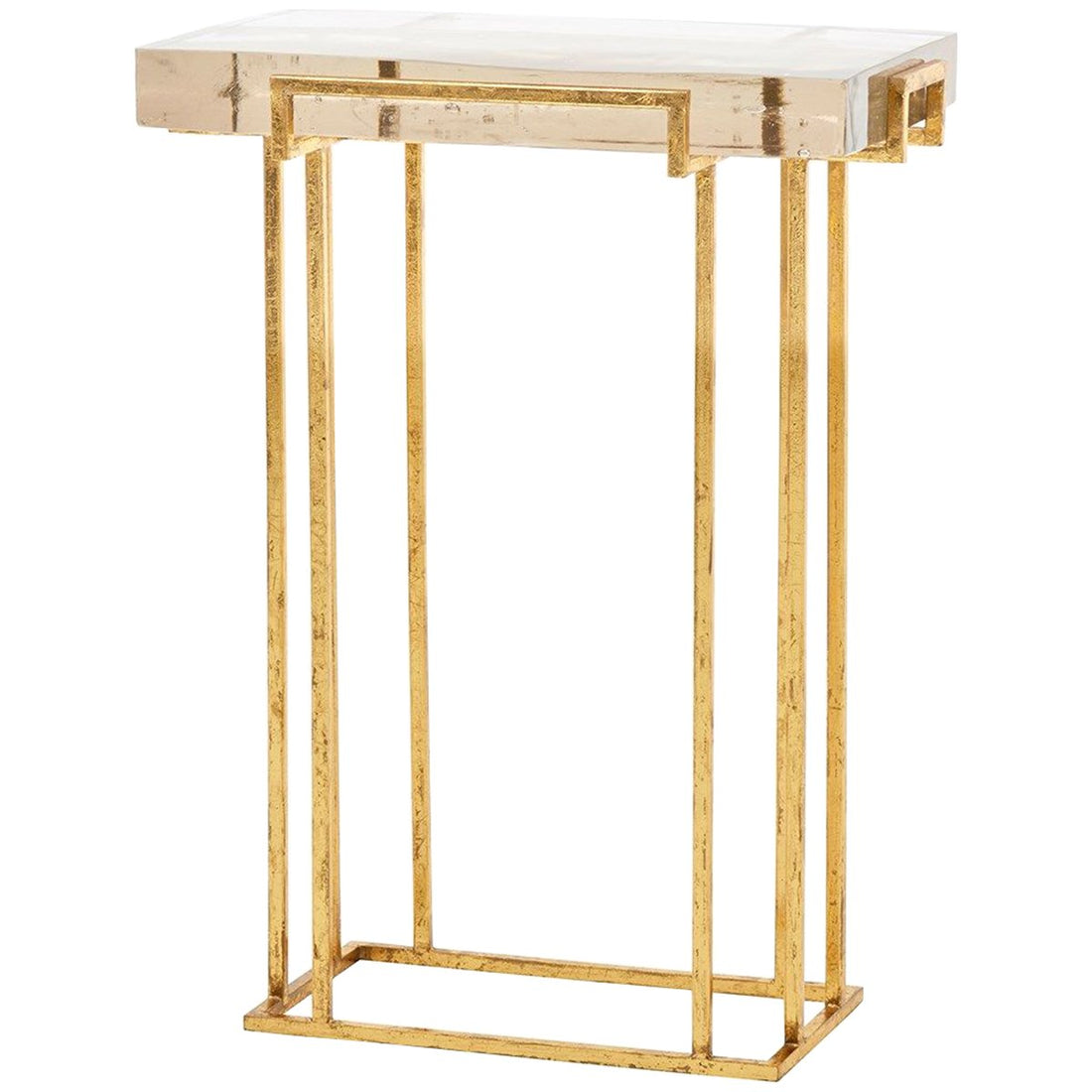 Villa & House Prism Side Table - Gold
