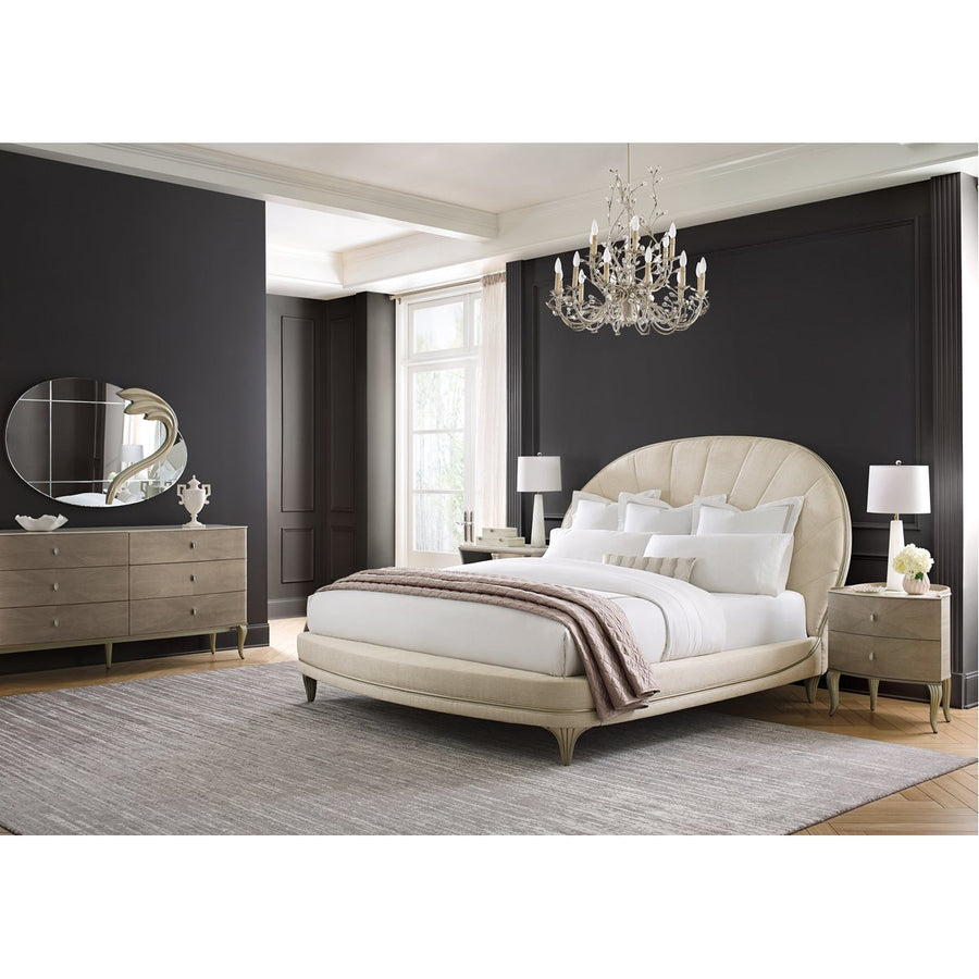 Caracole Lillian Upholstered Lillian Bed