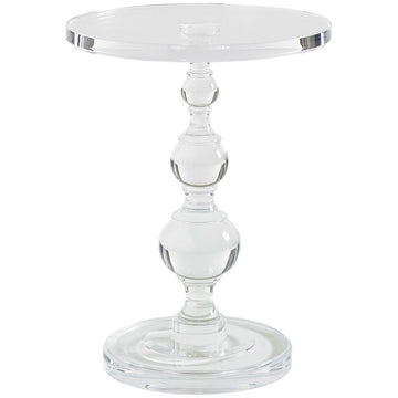 Caracole All Clear Round Clear Accent Table