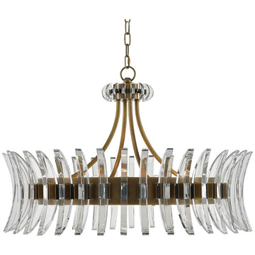 Made Goods, Camille '60s Gesso Rod Chandelier, Chandeliers – Stephanie  Cohen Home