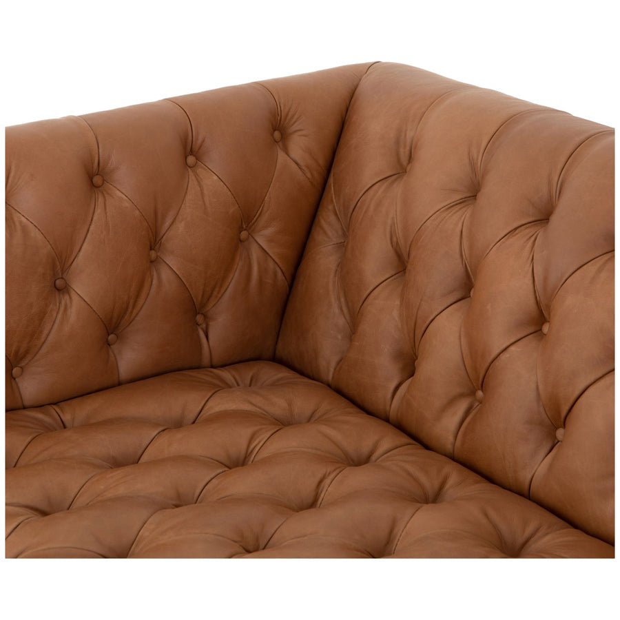 Four Hands Carnegie Williams 90-Inch Leather Sofa