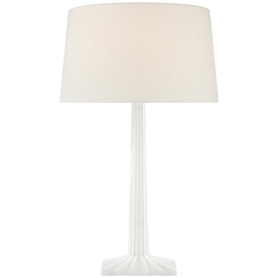 Visual Comfort Strie Fluted Column Table Lamp