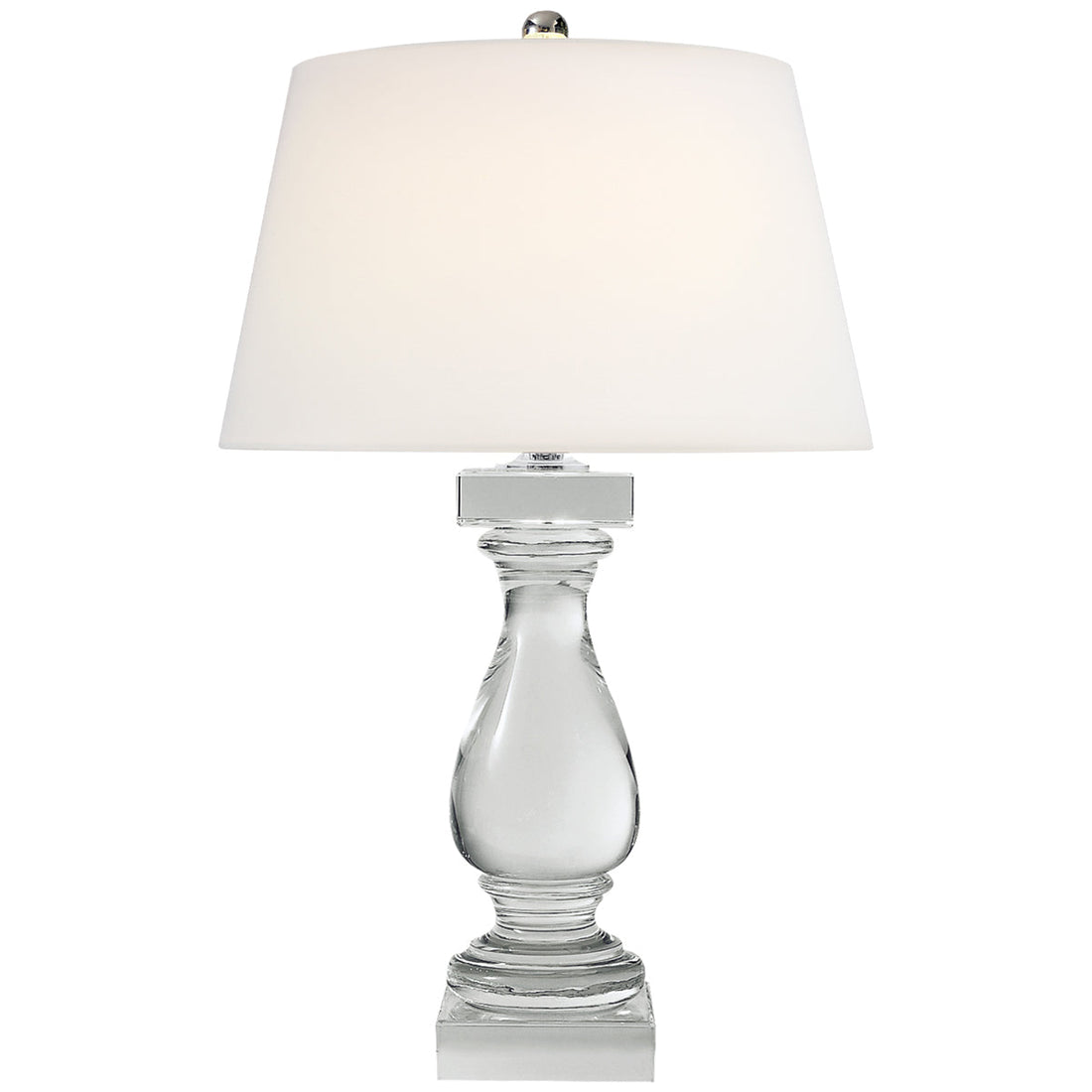 Visual Comfort Balustrade Table Lamp in Crystal