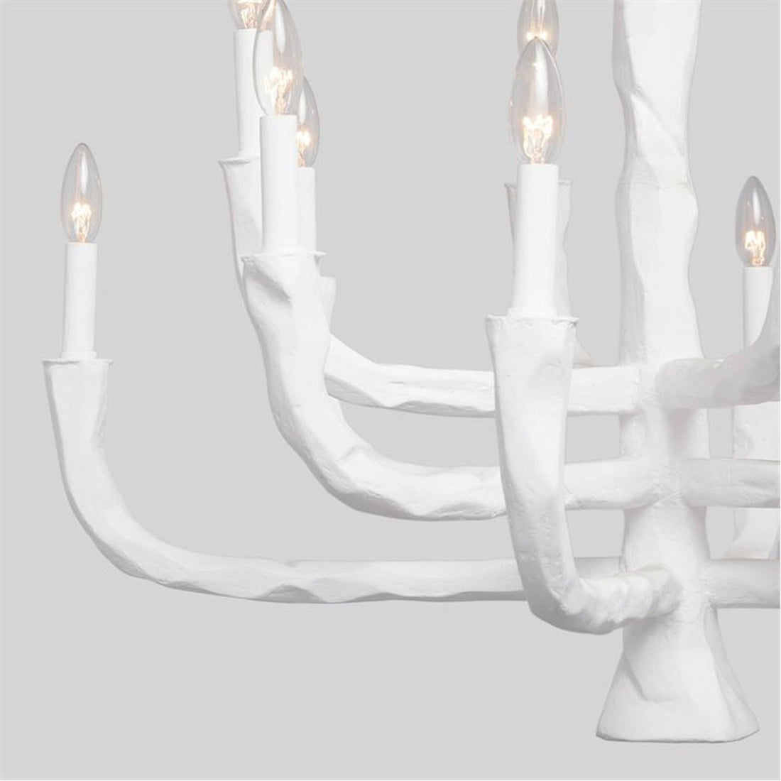 Made Goods Fawn Concrete Branches Chandelier