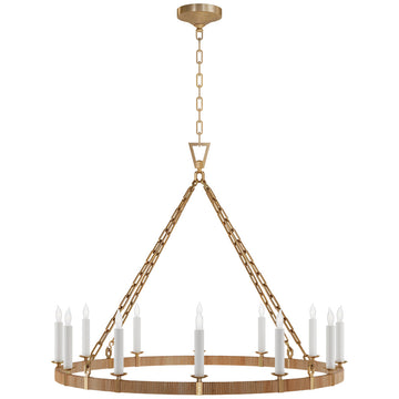 Visual Comfort Darlana Large Wrapped Ring Chandelier