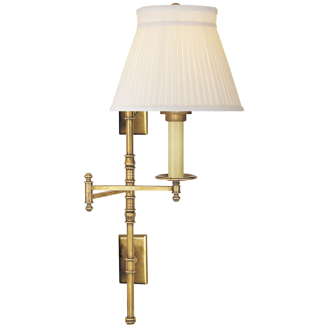 Visual Comfort Lighting, Dorchester Swing Arm Wall Light, Sconces –  Stephanie Cohen Home