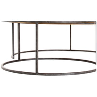 Four Hands Hughes Catalina Nesting Coffee Table - Copper Clad