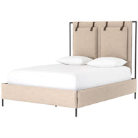Four Hands Irondale Leigh Upholstered Bed - Palm Ecru