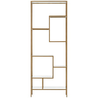 Four Hands Irondale Helena 83-Inch Bookcase - Antique Brass