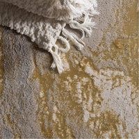 Jaipur Catalyst Cisco Abstract Gray Gold CTY02 Rug