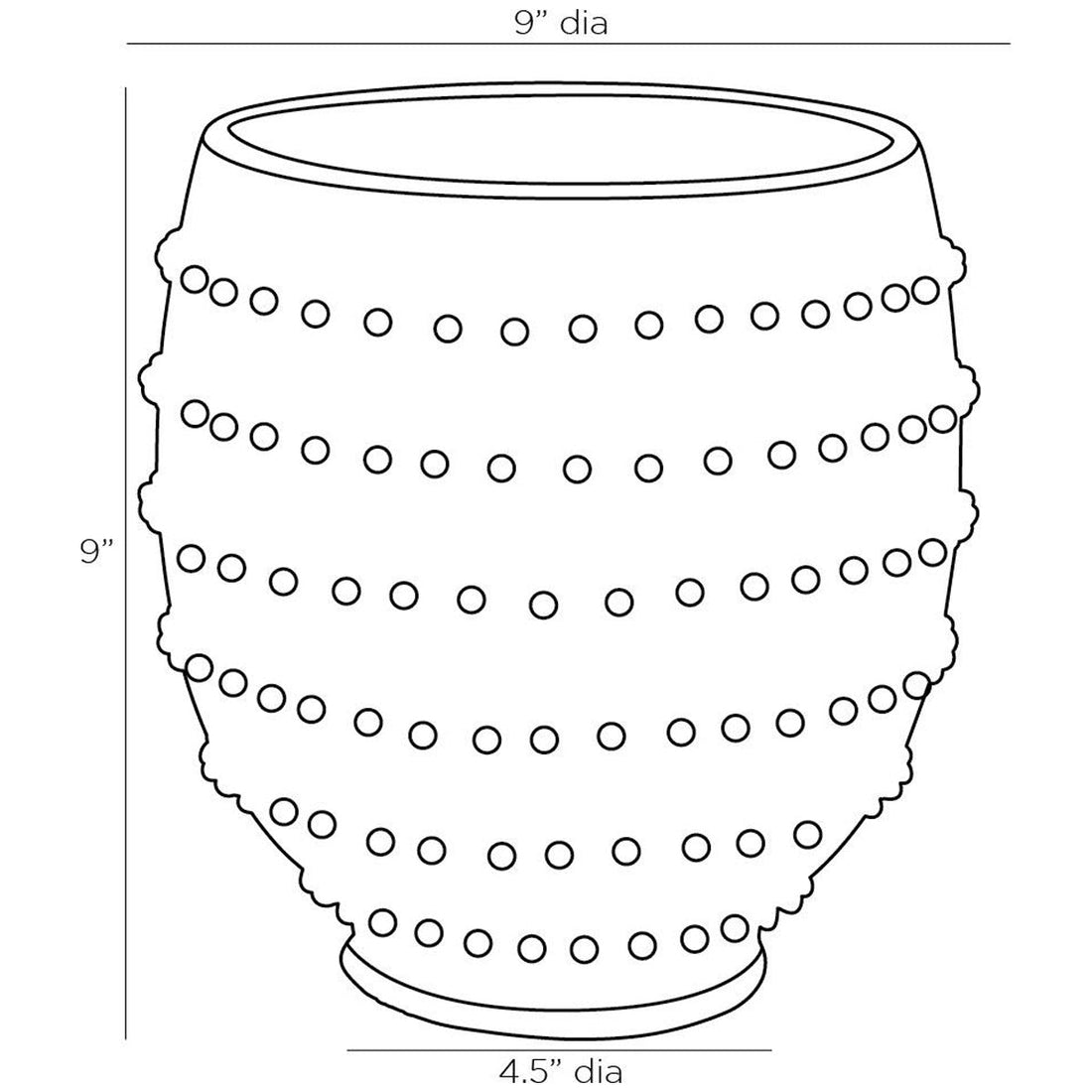 Arteriors Spitzy Small Vase