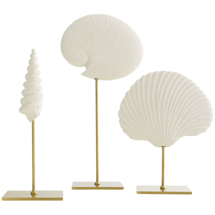 Arteriors Shell Sculptures, 3-Piece Set