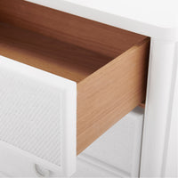 Villa & House Fairfax 3-Drawer Side Table with Benedict Ring Pull