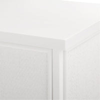 Villa & House Fairfax 3-Drawer and 2-Door Cabinet, White