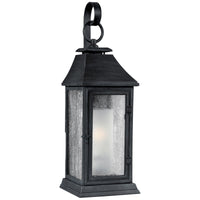 Feiss Shepherd 1 Light Opal Etched Glass Outdoor Sconce