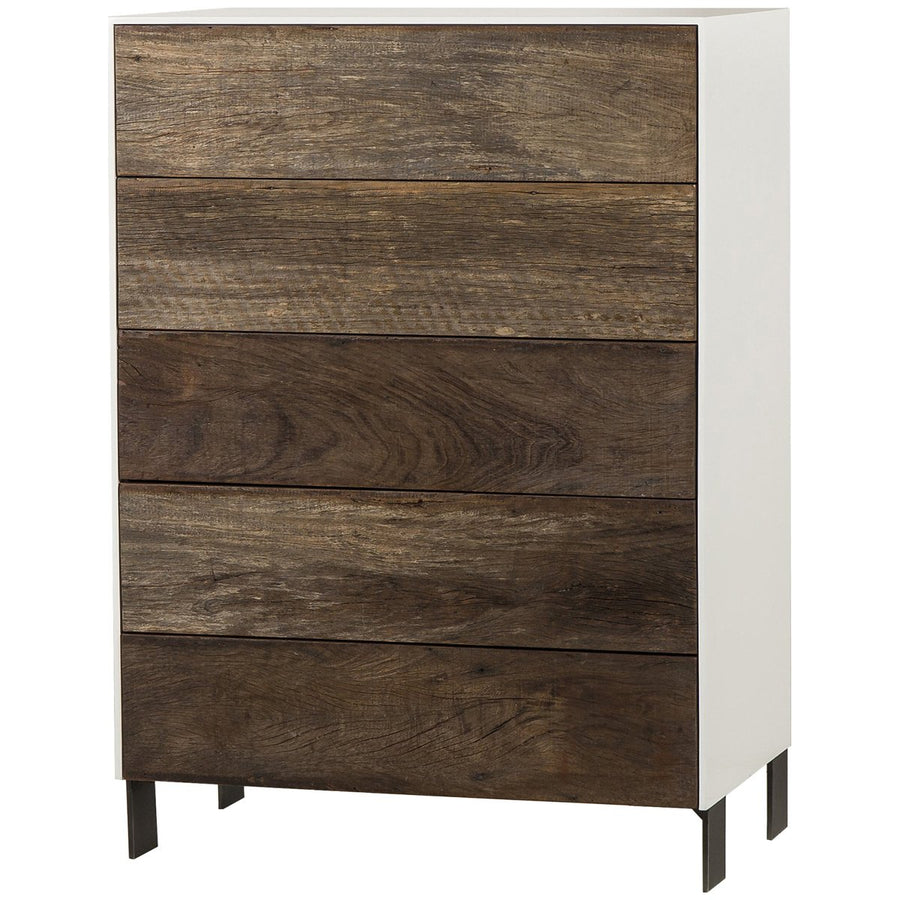 Thomas Bina Cardosa 5-Drawer Chest in Reclaimed Peroba