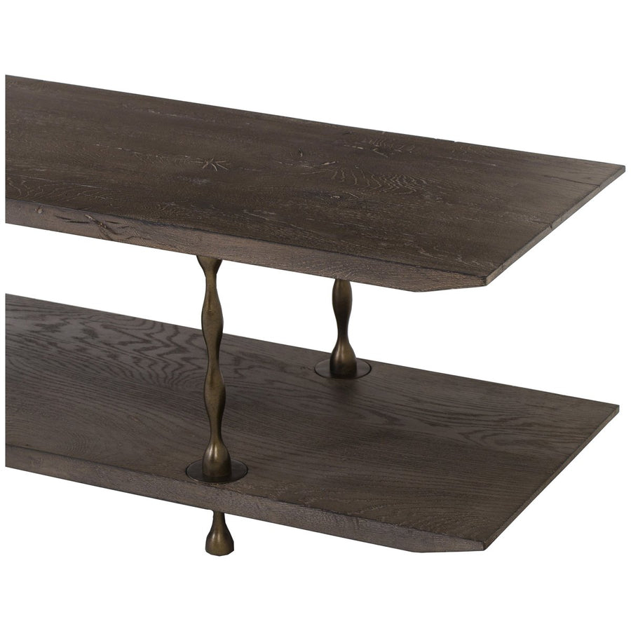 Thomas Bina Natal 2-Tier Media Console Table