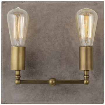 Nellcote Factory Double Sconce