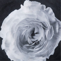 Sonder Living Black & White Flower - Epoxy Art Style B