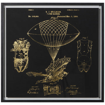 Coup & Co R.J. Spalding Flying Machine B Art